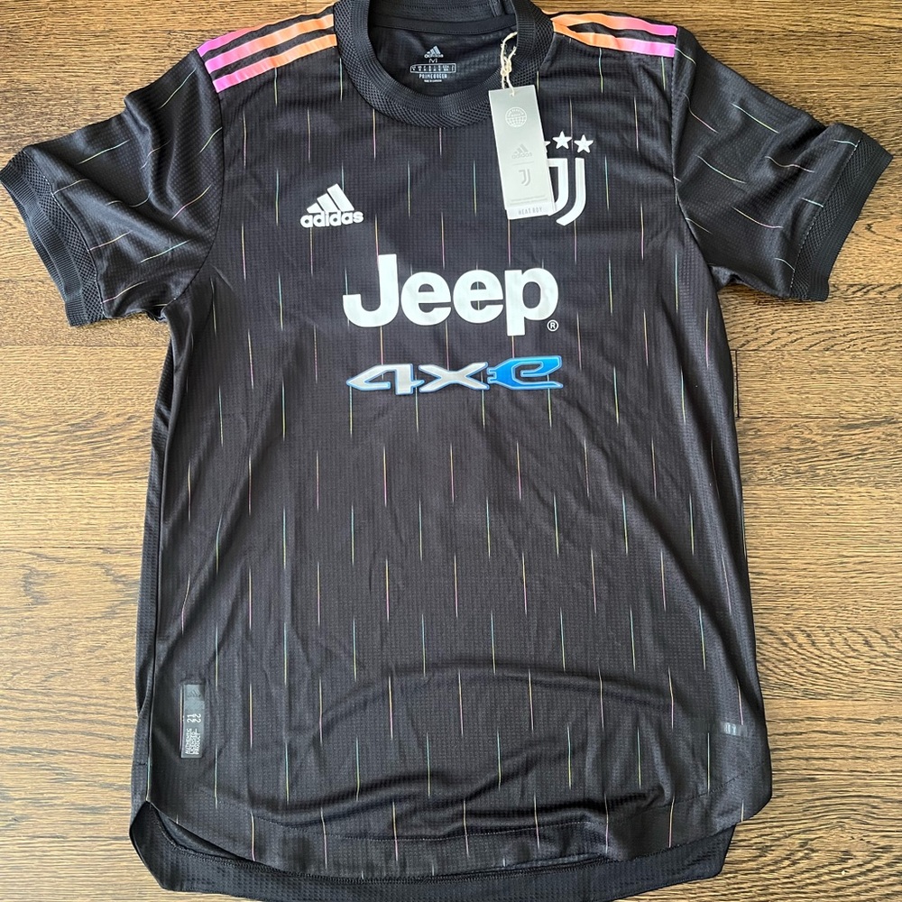 Adidas Black Juventus Christiano Rinaldo Men's Away Jersey size medium
